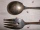 Oneida Silverplate 1949 Community Par Plate Linda Serving Fork And Spoon Pieces Oneida/Wm. A. Rogers photo 5