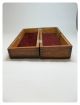 Antique 1800 ' S Wheeler & Wilson Sewing Wooden Carved Box Button Latch Velvet Int Baskets & Boxes photo 6