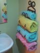 Classic Adirondack Black Towel Rack Hand Wrought Iron 3 Bath Towels 1 Face Towel Hooks & Brackets photo 2