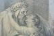Antique F.  Bartolozzi Greek God Oceanus/ Daughter Chryseis Embrace Engraving Yqz Greek photo 7