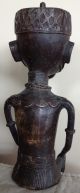 Unknown Ancient Looking Sculpture Of African Tribal Chief Of Early Bronze Age Sculptures & Statues photo 6