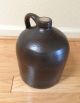 Antique Stoneware Brown Salt Glazed Shoulder Jug Gallon+ Fine Jugs photo 2