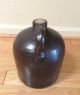 Antique Stoneware Brown Salt Glazed Shoulder Jug Gallon+ Fine Jugs photo 4