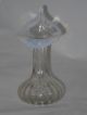 Antique Victorian Jack & The Pulpit Vase With Iridescent Top Vases photo 5