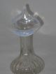 Antique Victorian Jack & The Pulpit Vase With Iridescent Top Vases photo 6