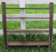 Antique Handmade Folk Art Dark Wood Wall Hanging Shelf Yqz Primitives photo 3