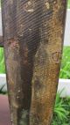 Antique Handmade Folk Art Dark Wood Wall Hanging Shelf Yqz Primitives photo 5