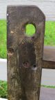 Antique Handmade Folk Art Dark Wood Wall Hanging Shelf Yqz Primitives photo 6