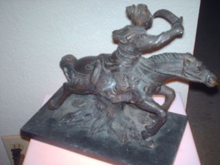 Vietnamese Bronze Statue Early 1900 ' S photo