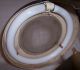 Lightolier Art Deco Desk Lamp Brass Base Enamel On Metal Shade Diffuser Intact Art Deco photo 4