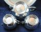 Silver Plate Tea Pot Set – Tea Pot,  Creamer,  Sugar And A Tray - From Wm.  A.  Rogers Tea/Coffee Pots & Sets photo 9