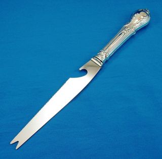Sterling Silver Hollow Handle,  Bar Knife - E.  Parker & Sons,  Sheffield,  England photo