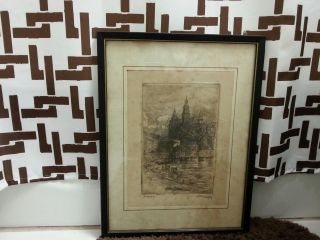 Wawel Castle Painting - Antique From Late 19th Century photo