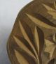 Antique Butter Stamp/print/mold Stylized Pineapple Deep Detail With Border Primitives photo 6