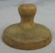 Antique Butter Stamp/print/mold Pineapple Deep Detail With Border 4 Primitives photo 2