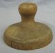 Antique Butter Stamp/print/mold Pineapple Deep Detail With Border 4 Primitives photo 3