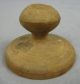 Antique Butter Stamp/print/mold Pineapple Deep Detail With Border 3 Primitives photo 2