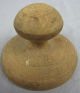 Antique Butter Stamp/print/mold Pineapple Deep Detail With Border 3 Primitives photo 4
