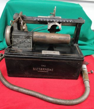 Unusual Early Dictaphone By Columbia Graphophone Model 7 Type A Nr photo
