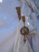 Large Pair Of Antique French Gilt Tie Back Brackets Hooks & Brackets photo 1