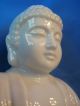 Vintage Meditating Buddha Porcelain Figurine W/ Peaceful Serene Face,  Circa 1970 Buddha photo 11