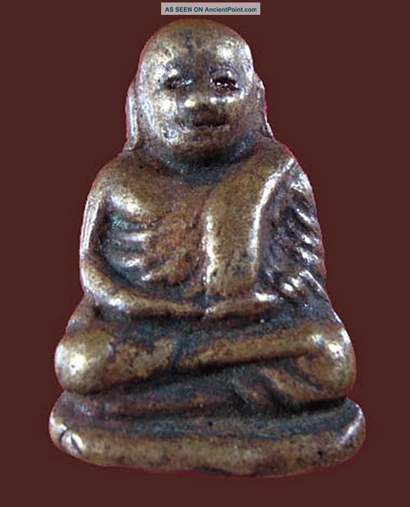 Special Old Thai Amulet Buddha Collection Lp Ngern Pim Niyom Wat Bangclan Amulets photo