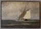 Antique Framed Oil Painting Of Pilot Boat 11/signed/william E.  Norton/1877 Other photo 6