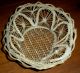 Antique 1800s Maritime Primitive Folk Art Sailor Made Basket Vafo Primitives photo 3