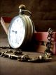Antique Railroad Zenith Top Wind Pocket Watch Grand Prix Paris 1900 Clocks photo 1