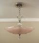 Vintage Antique Art Deco Starburst Candlewick Glass Ceiling Light Lamp Fixture Chandeliers, Fixtures, Sconces photo 8