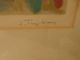 Mid Century Modern Lithograph Jacque Truphemus Extremely Small Ed Mid-Century Modernism photo 1