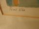Mid Century Modern Lithograph Jacque Truphemus Extremely Small Ed Mid-Century Modernism photo 2