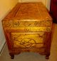 Antique Vintage Chinese 19 Cent? Camphor Wood Hand - Carved Chest/trunk/ Box Chests photo 4