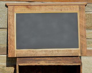 Country Kitchen Chalkboard Handcrafted W/150 Yr Old Hemlock Barnwood Hl6 photo