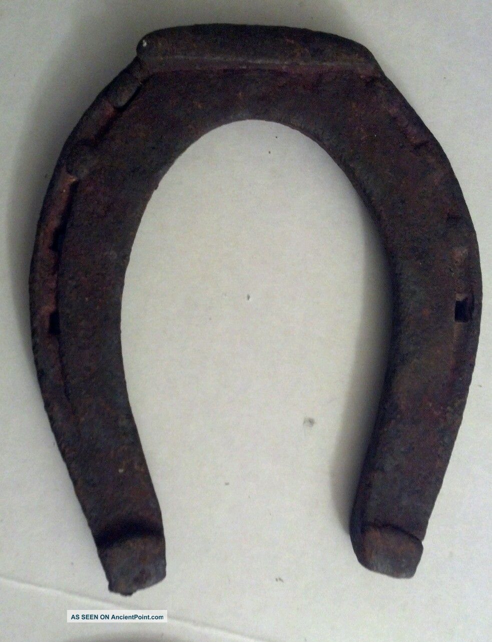 5 Antique Horseshoes Various Sizes