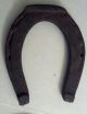 5 Antique Horseshoes Various Sizes Primitives photo 2