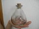 Antique Rare Glass Fly Trap.  Fly Catcher.  Bouteille Attrape Mouche.  Flycatcher. Primitives photo 9