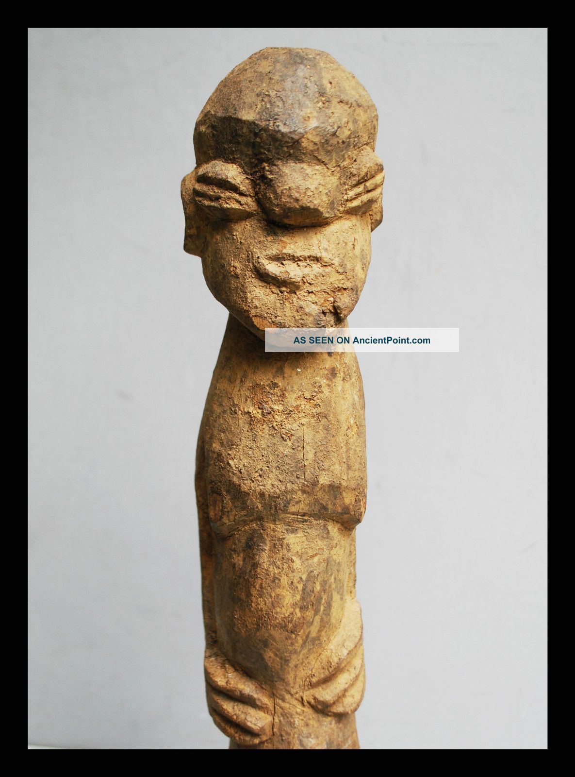 An Encrusted Statue From Lobi Tribe Of Burkina Faso,  Movement Other photo