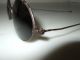 Antique Dark Glass Tin Spectacles Circa Early 1800s Optical photo 2