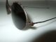 Antique Dark Glass Tin Spectacles Circa Early 1800s Optical photo 3