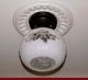 ((basketweave) Ceiling Lamp Light Glass Shade Fixture Kitchen Bath Porch Hall Chandeliers, Fixtures, Sconces photo 2