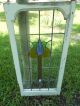 Large Tulip Style Leaded Stained Glass Window From England 2 Available 1900-1940 photo 4