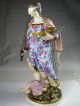 Kpm Porcelain Figurine Goddess Femida,  Cherub By Krister Waldenburg Germany C1904 Figurines photo 4