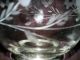 Vintage Etched Glass Sterling Base Candy Dish Dishes photo 3