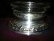 Vintage Etched Glass Sterling Base Candy Dish Dishes photo 4