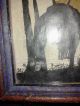 Prayer To Allah By Lee Mero Diptych Print W/stand Very Art Deco Art Deco photo 2