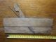Carpenter Wood Shaver Planer W/ Steel Blade Antique Primitive Hand Tool Primitives photo 11