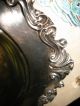 Vintage Sheridan Silver Plate Ornate Oval Serving Bowl Bowls photo 2