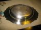 Vintage Sheridan Silver Plate Ornate Oval Serving Bowl Bowls photo 4