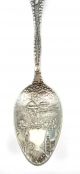 Towle Sterling Silver Souvenir Spoon Mount Tom,  Trolley Park,  Holyoke Mass. Souvenir Spoons photo 3